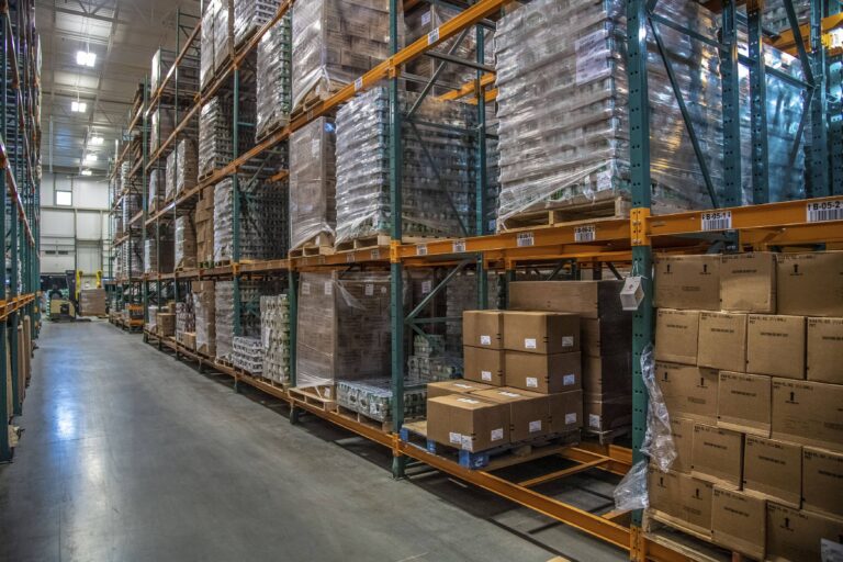 la logistique de marchandises l'entreposage de marchandise